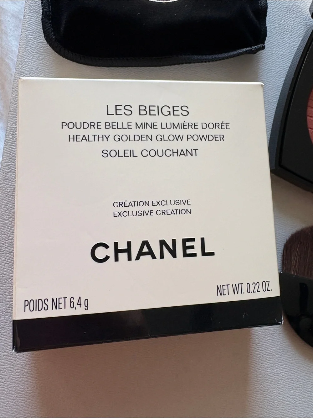CHANEL Les Beiges Bronzer Duo - Healthy Golden Glow Powder